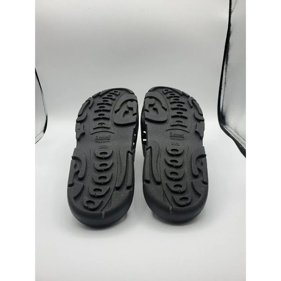 Okabashi Eurosport Slides Sandals Mens XXL Size 12 - 13 Black Gray Water Shoe - Picture 10 of 12